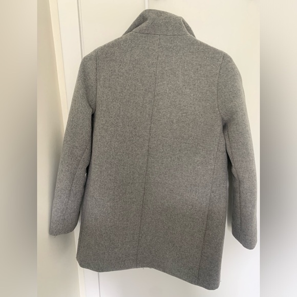 J. crew Gray “Stadium Coat” - 0P - Picture 2 of 2